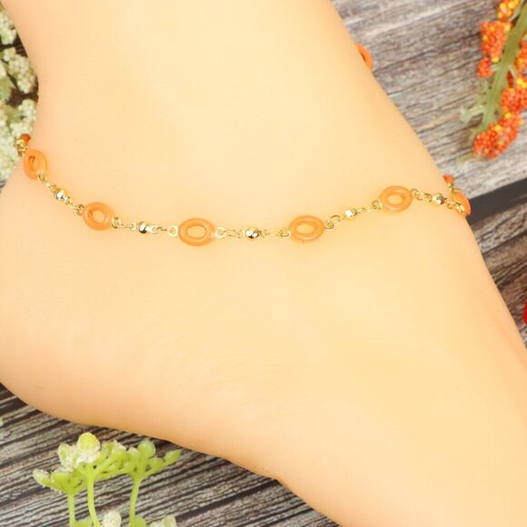 "Elegant Handmade Anklet – Delicate Jewelry for Women, MAR091643 - Picture 7 of 10